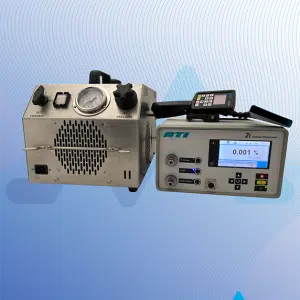 Photomètre ATI 2i pour réalisation de tests d'intégrité de filtre HEPA avec une iProbe et un générateur ATI 6D