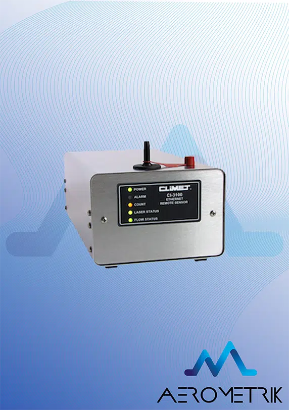 Compteur de particules fixe CLIMET Modèle CI-3100 OPT