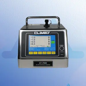 Portable Airborne Particle Counters CLIMET CI-75xT Series