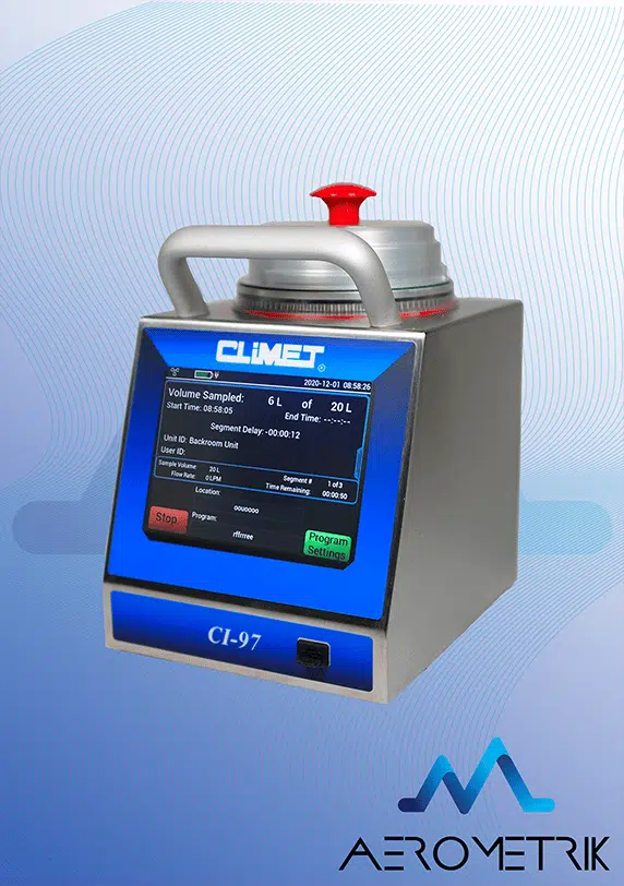 Microbial Air Sampler CLIMET NextGen CI-97