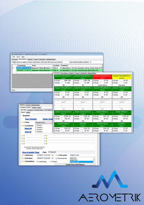 Logiciel Data Pro 3 Conforme 21 CFR